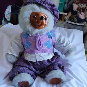 Raikes Bears Wooden “ Arnold Golfer” bear